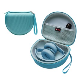 XANAD Hard case for Beats Solo 4/3 / 2 or Beat Studio Pro/Studio 3 and for TOZO HT2 On-Ear Bluetooth Headphones(Outer Mint Green+Inner Mint Green)