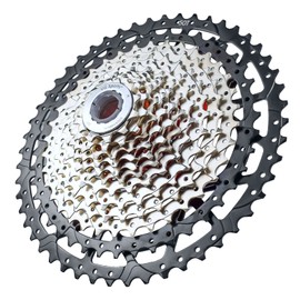 VG SPORTS 8/9/10/11/12 Speed Ultra-Light Bike Cassette for Mountain Bike 11-40T/11-42T/11-46T/11-50T/11-52T Bike Freewheel MTB Cassette Compatible with Shimano/SARM