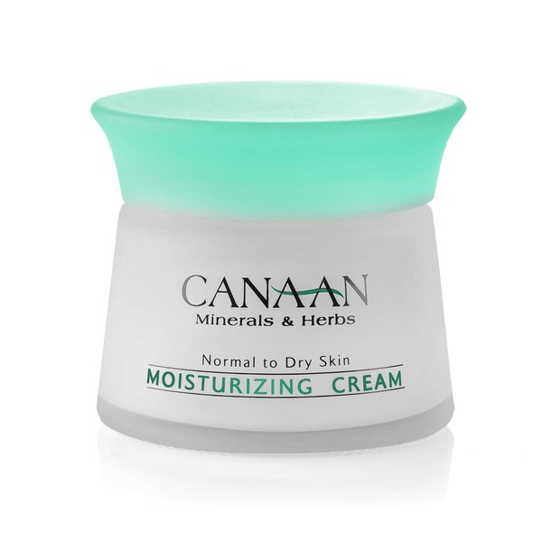 CANAAN Hydrating Face Cream Moisturizer - Dead Sea Day Cream, 1.7 fl oz, Natural Hydrating Face Moisturizer For Younger Looking Skin