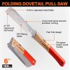 JORGENSEN Japanese Pull Saw 6 Inch Pro Folding Dovetail Saw