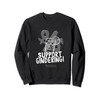 Gin Statement Support Gindering and Glass of Gin Sweatshirt