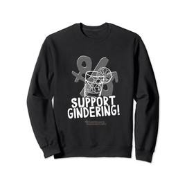 Gin Statement Support Gindering and Glass of Gin Sweatshirt