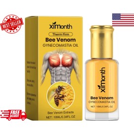 jeosisy Thermo Firm Bee Venom Oil for Chest Muscles, 2025 New Chest Muscles Bee Venom Oi