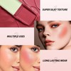 BEFIVECOK Blush Stick for Cheeks - Cream Makeup Blush Wand,