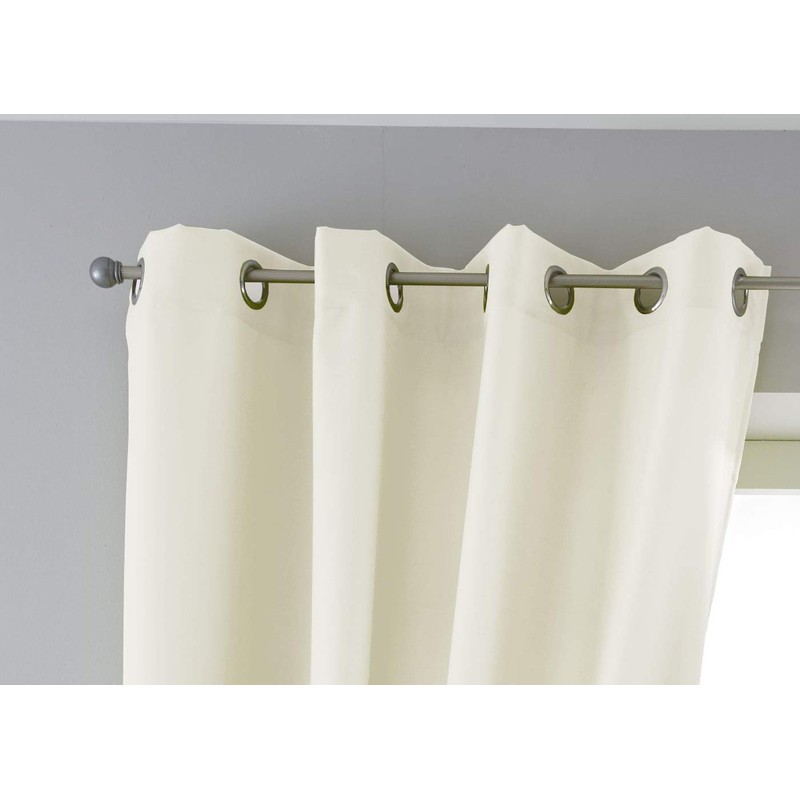 Palermo 10000265 Opaque Curtain Matt Translucent with Eyelets and Tie
