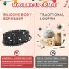 Paquete Exfoliante Corporal Silicona Hombres Mujeres Pieles Sensibles Rellenos Calcetines