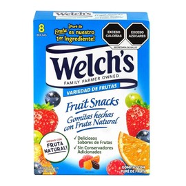 Welch's Caja con 8 bolsas de gomitas 181 Gr