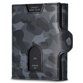 VON HEESEN Slim Wallet with RFID Protection, for Men and Women, Mini Purse, Credit Card Case, Small Wallet