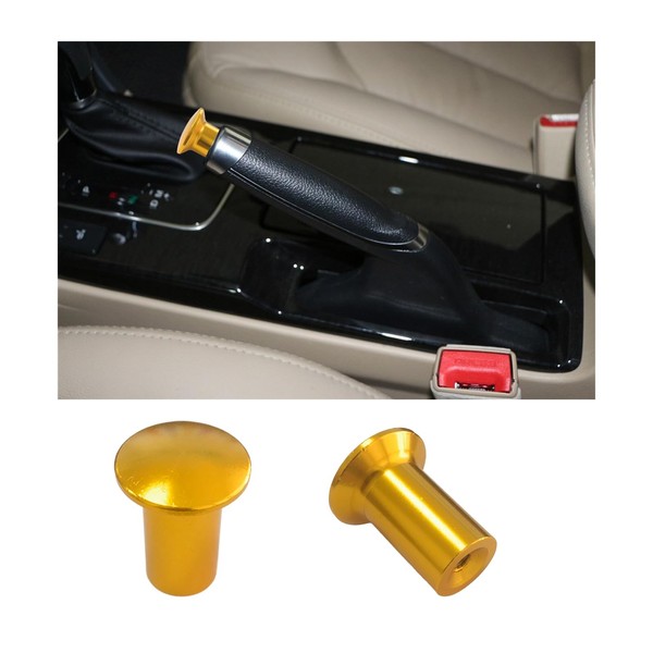 Dickno 2 PCS Turn Knob Drift Button, Aluminum Car E-Brake
