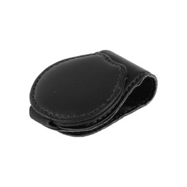 TUCKBOLD Auto Sonnenbrillen Clip Mit Magnetischem Universellen Sonnenblenden Brillenhalter Für Auto PU Leder Schwarz 7.3x6cm 1 Stück