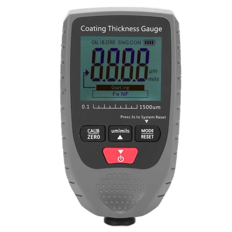 GM998 Thickness Gauge LCD Digital Paint Thickness Gauge Haigh Accuracy