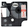 vhbw Schriftband-Kassette Ersatz für Dymo D1, 43615 für Etiketten-Drucker 7m