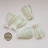 Manekieko Opalite Healing Crystal Prayer Guardian Angel Statue, 38 mm
