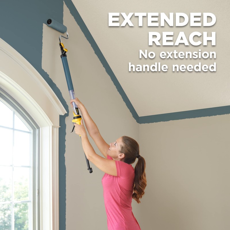 Wagner Spraytech 2419329 PaintStick EZ Roller Paint Roller, Long Handle