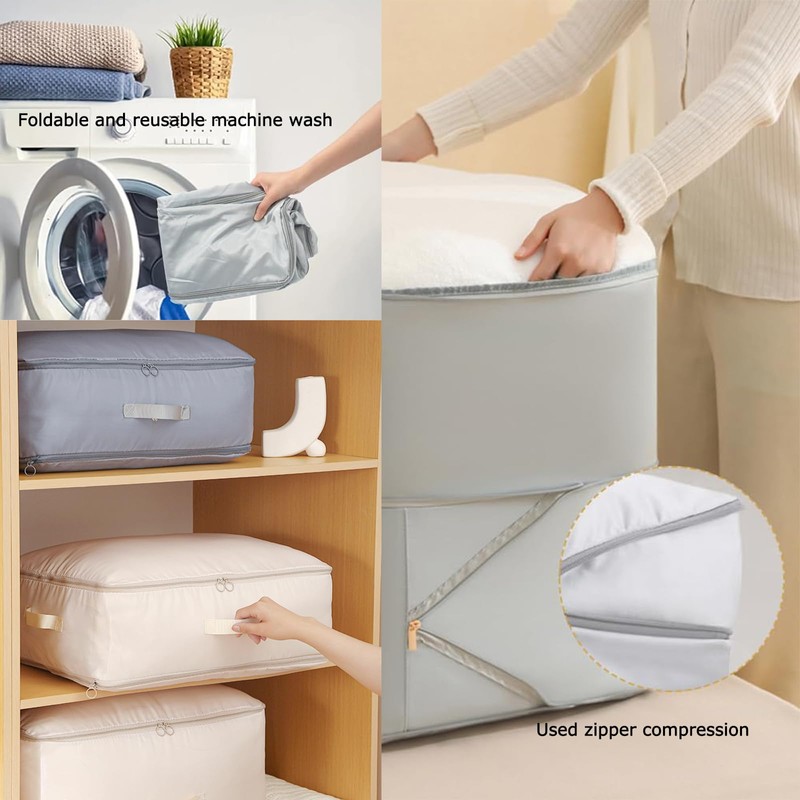 Compression Packing Cubes Ultra Space Saving Self Compression Organizer Self