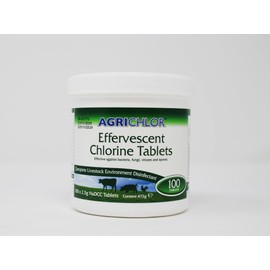 Agrichlor Effervescent Chlorine Tablets (1 pack)
