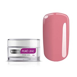 Pure Line Pink 50g UV Gel Transparent Acid Free Builder Silcare