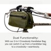 Thousand Crossbody Handlebar Bag, Olive