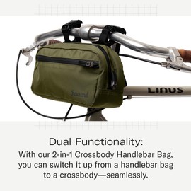 Thousand Crossbody Handlebar Bag, Olive