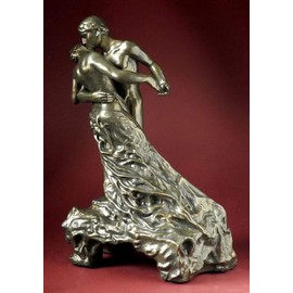 Parastone The Waltz Statue by Camille Claudel Lovers Dancing Museum Replica 10.5H CC02