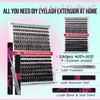 FADVAN Volume Lash Clusters Kit 280pcs DIY Eyelash Extension Kit