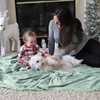 Bedsure Fleece Throw Blanket for Bed - Soft Cosy Fluffy