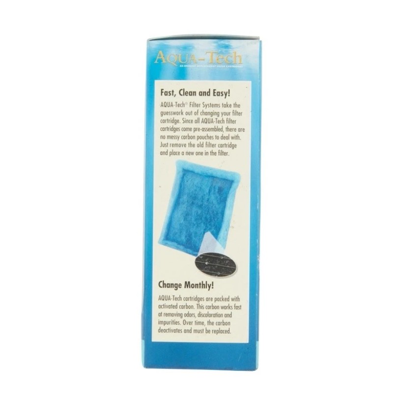 Aqua-Tech EZ-Change Aquarium Filter #2 Cartridge For 10-20G Filters 3