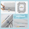 Waterproof Cooling Mattress Pad King, Cooling Mattress Protector for Hot