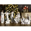 Lighthouse Christian Products A Savior is Born 9 Piece 7.25