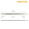POWERTEC 12-1/2 Inch Planer Blades for DeWalt DW734 Planer, Replacement