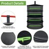 BEASAFY 4-Layer Drying Net Herbs Black Herb Dryer Hanging Herb