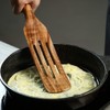 Natural Teak Wood Cookware Set Kitchen Cooking Tools Multifunctional Durable