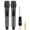 TONOR Wireless Microphone with Treble/Bass/Echo, Dynamic Handheld Singing Mic with