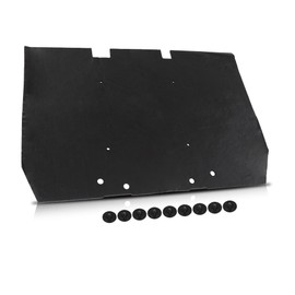 CROSSDESIGN Hood Insulation Pad 1/2" with Clips Heat Blanket Compatible with Range Rover Classic Only 1987-1995 Black
