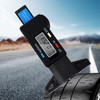 MEANLIN MEASURE 4PCS Digital Tire Tread Depth Gauge Tire Tread