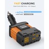 Ampeak 100W Car Power Inverter 2 Usb 2.4A Ports Ac