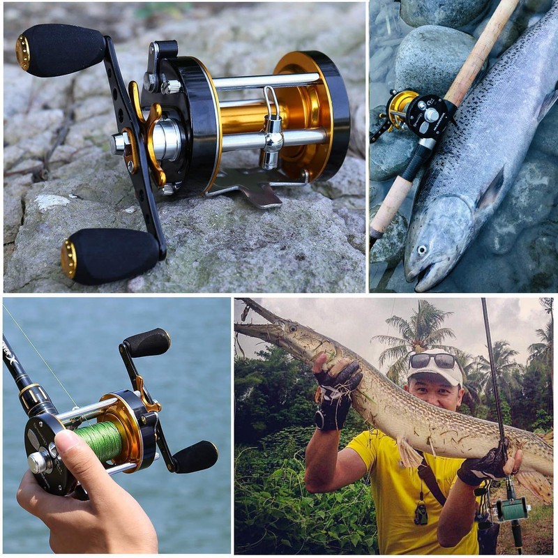 SougayilangFishing reels Round Baitcasting Reel - Conventional Reel - Reinforced