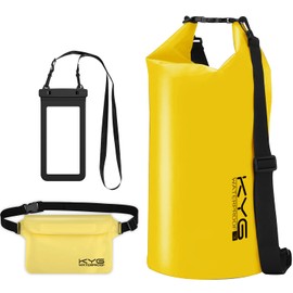 KYG Dry Bag, yellow, Sporty and casual style, suitable for outdoor activities, bright colours