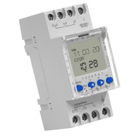 RELTECH RZSD2 230V Din Rail 2 Channel Digital Timer Switch