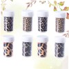 SAFIGLE Leopard Nail Stickers Decorative Manicure Transfer Decals for Creative