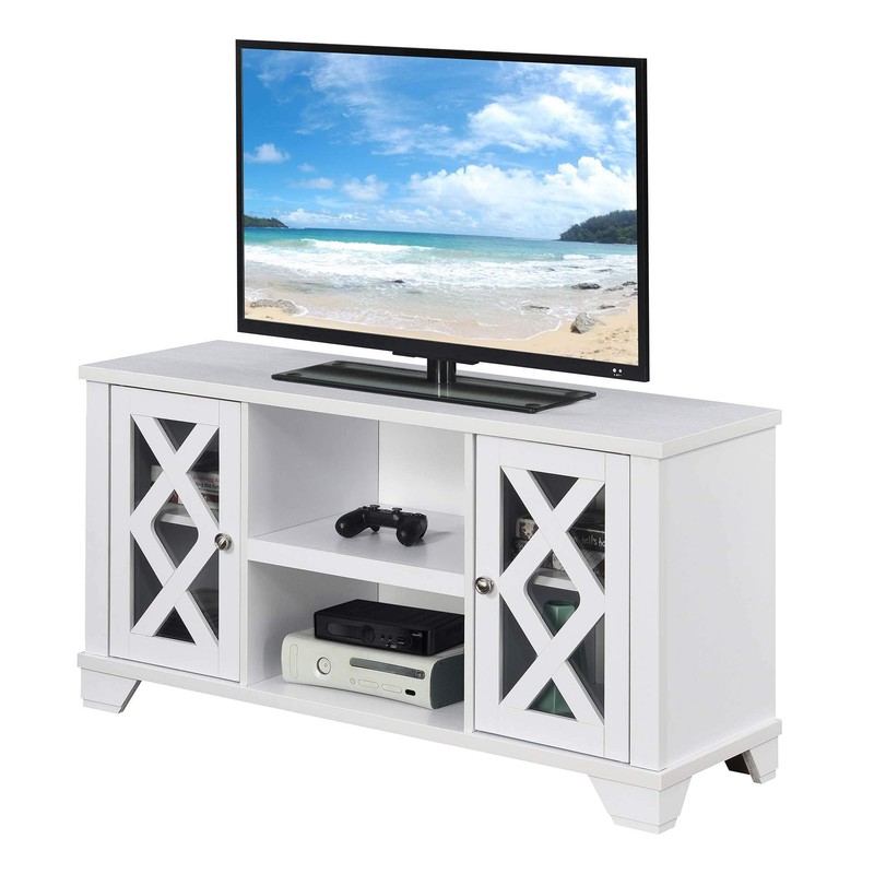 Convenience Concepts Gateway TV Stand, White