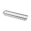 Refrigerator Hanging Shelf Nail Free with Hooks Black Refrigerator Spice