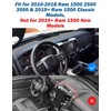 JOYTUTUS Dash Cover Dashboard Cover Mat Compatible with 2010-2018 Ram