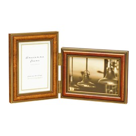 106294 Angshan Frame L-Shaped 2 Sides L Size CA&RE (Camel & Red) [Wall Hangable]