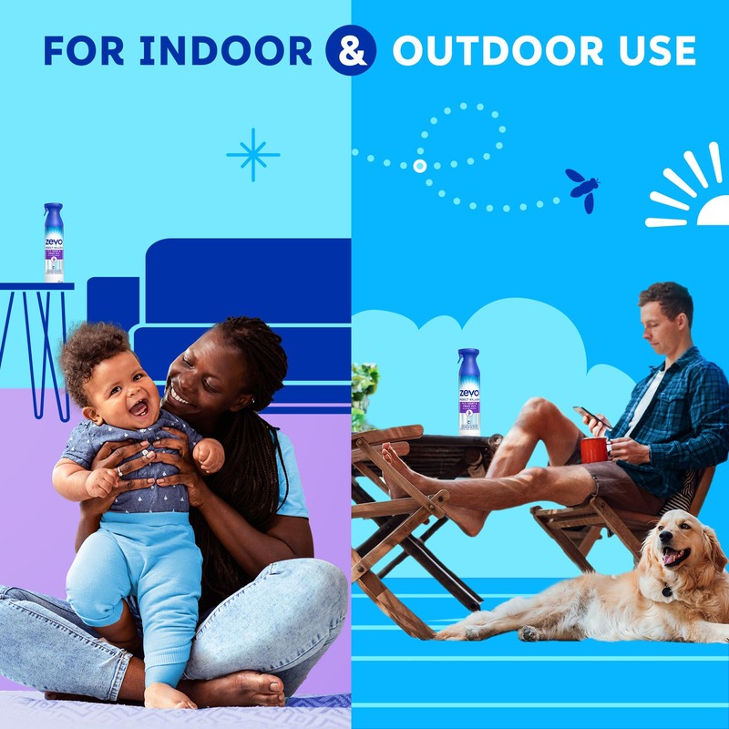 Zevo Flying Insect Killer Spray - Bug Spray for Home