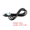 XMHEIRD Pool Pump Power Cord 6 Feet Extension Electrical Plug