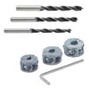 wolfcraft "Depth-Restricted Drilling" Starter Set I 8639000 I Wood Drill