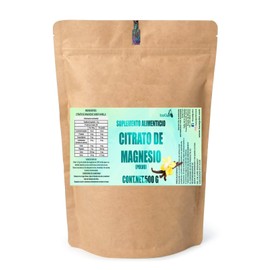 Citrato de Magnesio con sabor vainilla 500gr