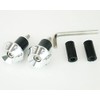 Mini Silver Universal Grip End Cap for 7/8" Handle for