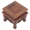 Health Gear Wood Display Stand Base Small Tabletop Teapot Display
